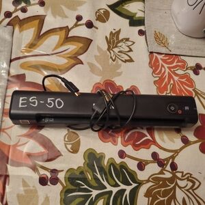 Black ES-50 Portable Scanner